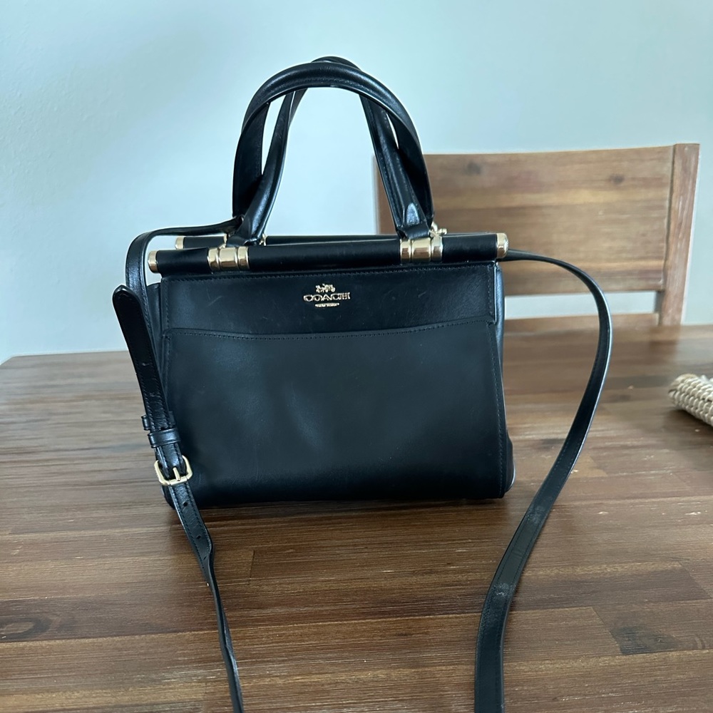 Black Coach Mini Bag